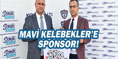 OFM Mavi Kelebekler’e sponsor oldu!