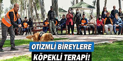 Otizmli bireylere köpekli terapi!