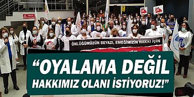 Oyalama Değil Hakkımız Olanı İstiyoruz! Dediler!