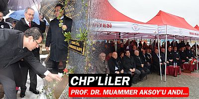 Prof. Dr. Muammer Aksoy, İbradı’da anıldı