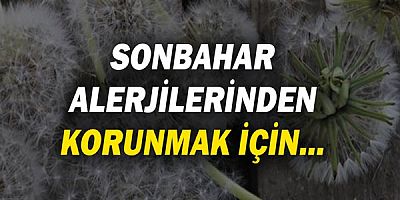 Sonbahar Alerjilerinden Korunmak için...