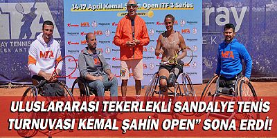 Uluslararası Tekerlekli Sandalye Tenis Turnuvası “Kemal Şahin Open” sona erdi!