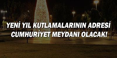 Yeni Yıl kutlamalarının adresi Cumhuriyet Meydanı olacak