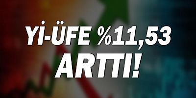 Yurt içi üretici fiyat endeksi yıllık %11,53, aylık %2,35 arttı!