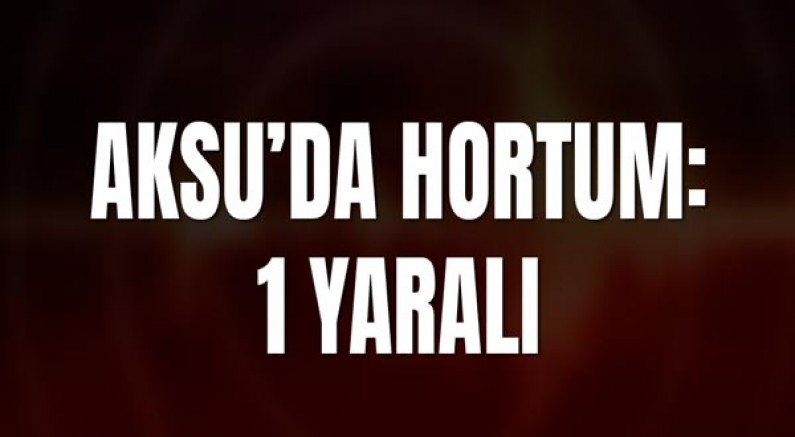 Aksu’da Hortum Etkili Oldu: 1 Kişi Yaralandı