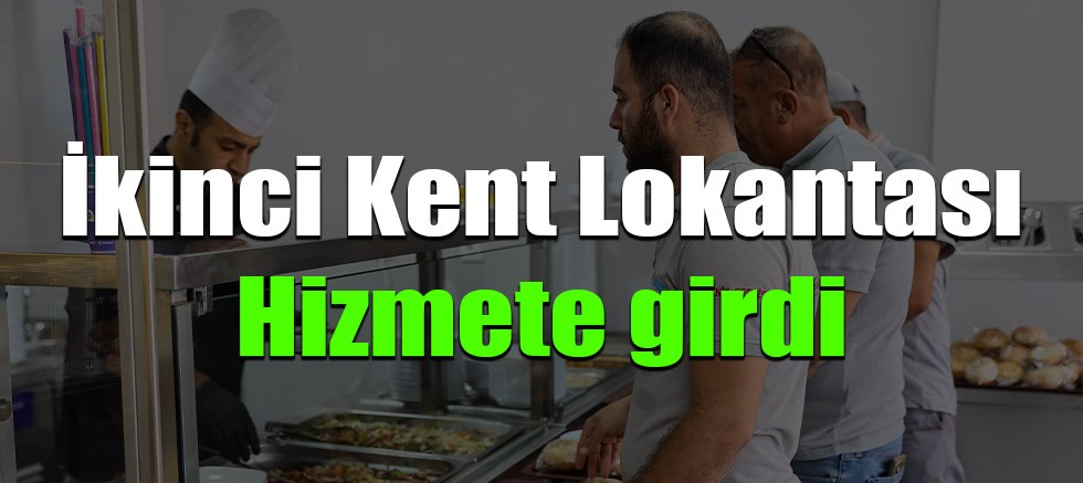 Antalya Büyükşehir Belediyesi’nin İkinci Kent Lokantası Hizmete Girdi