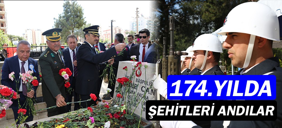 Antalya'da Türk Polis Teşkilatı'nın 174. Yaşı kutlandı