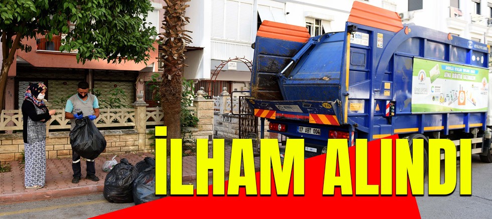 Antalya'daki geri dönüşüm modeli Türkiye’ye ilham oldu