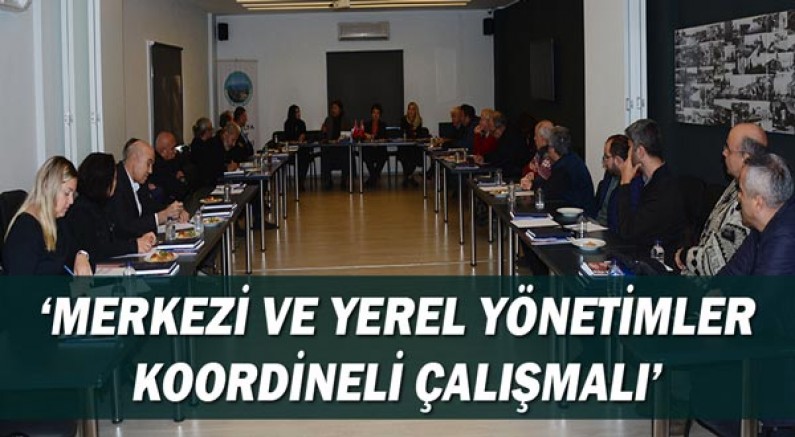 Antalya Kent Konseyi Yürütme Kurulu deprem ve yardımları görüştü: