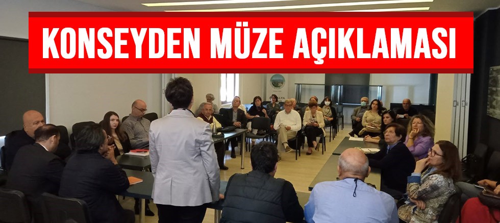 Antalya Kent Konseyi Yürütme Kurulundan Müze Açıklaması