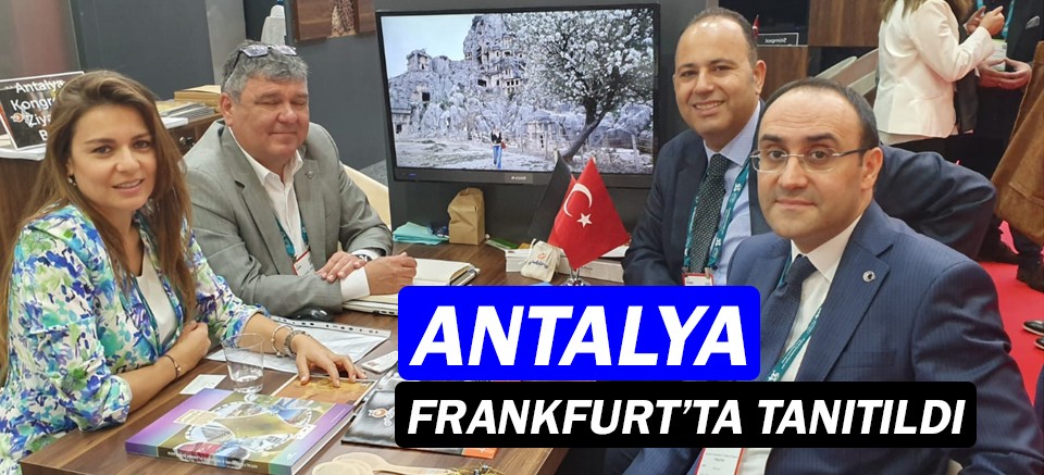 Antalya Kongre Bürosu, IMEX Frankfurt Fuarı’na katıldı