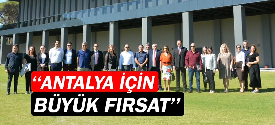 Antalya Kongre Bürosu Yönetim Kurulu toplandı