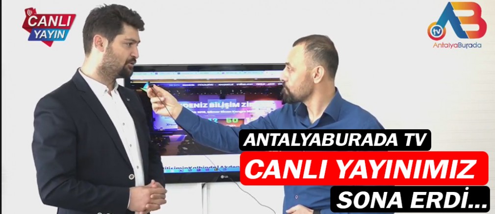 AntalyaBurada Tv canlı yayını sona erdi