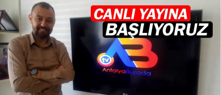 AntalyaBurada TV yayına başlıyor