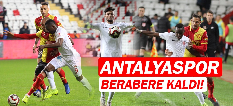 Antalyaspor 3-3 Göztepe