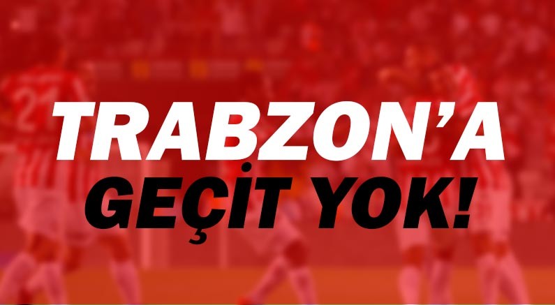 Antalyaspor'dan Trabzon'a geçit yok!