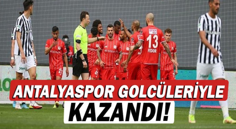 Antalyaspor deplasmanda galip!