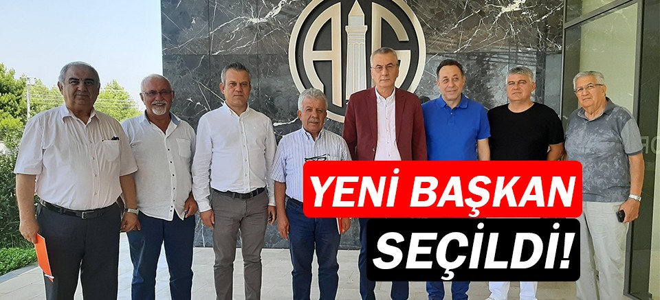 Antalyaspor Vakfı'nın yeni başkanı seçildi...