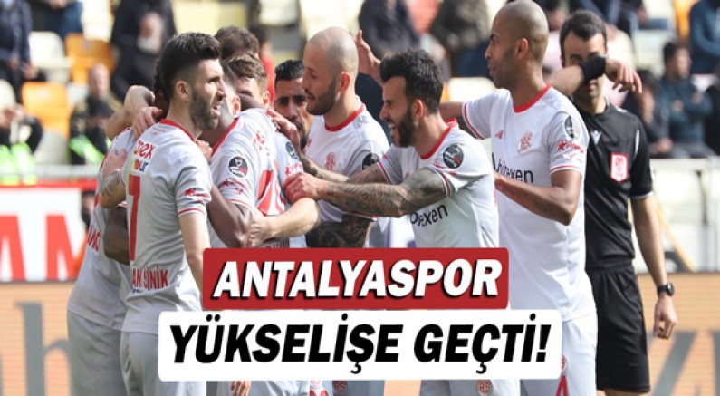 Antalyaspor yükselişe geçti!