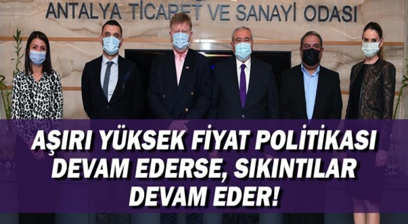 ATSO Başkanı Davut Çetin: Antalya Limanı’nda Yüksek Fiyat Politikası Devam Ederse, Sıkıntılar Çözülmez!