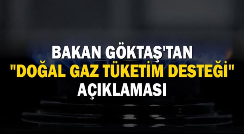 Bakan Göktaş'tan