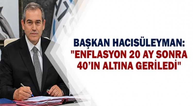 Başkan Hacısüleyman: