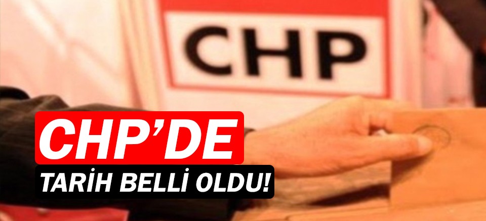 CHP Antalya'da ilçe kongre tarihleri belli oldu!