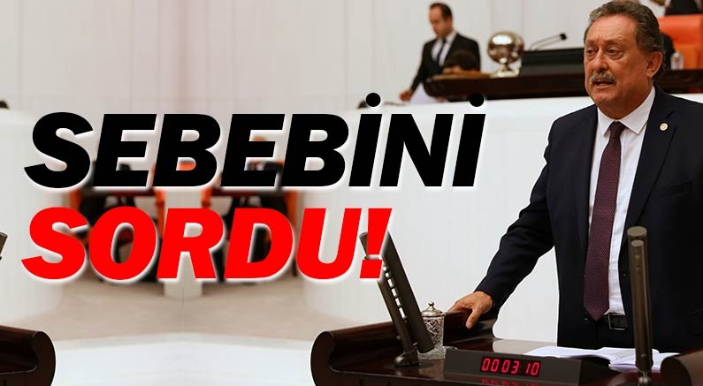 CHP’li Aydın Özer, neden altı aydır Antalya’ya afet yardımı yapılmadığını sordu, “Özel bir sebebi mi var?” dedi.