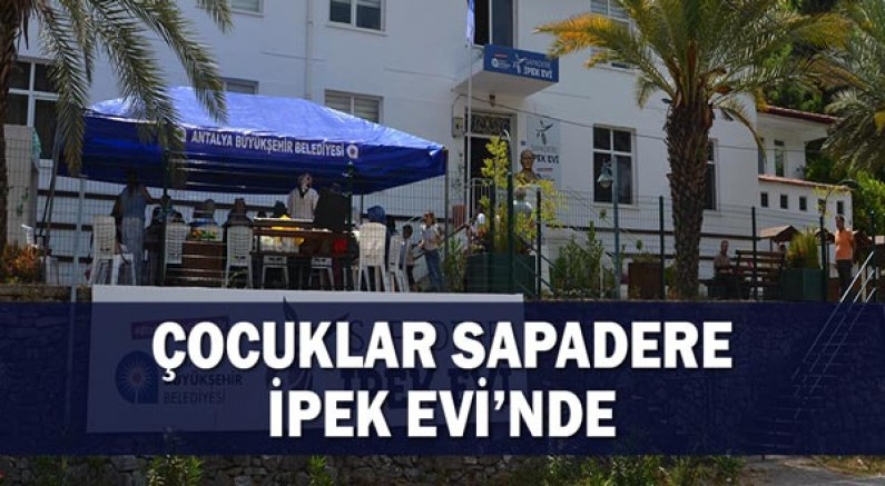 Çocuklar Sapadere İpek Evi’nde