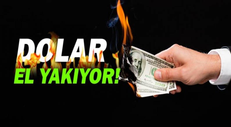 Dolar alev alev! Tüm zamanların en yüksek seviyesinde!