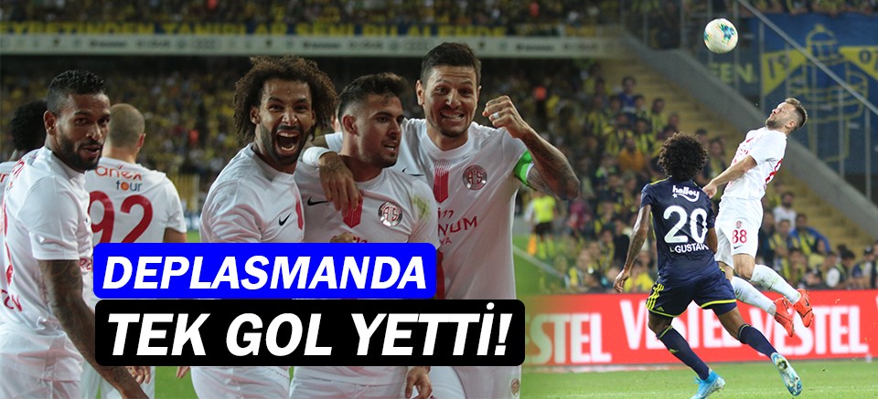 Fenerbahçe 0 - 1 Antalyaspor
