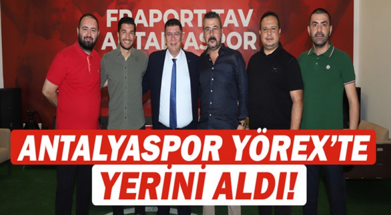 Fraport TAV Antalyaspor YÖREX’te yerini aldı!