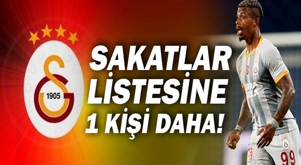 Galatasaray'a bir kötü haber daha!