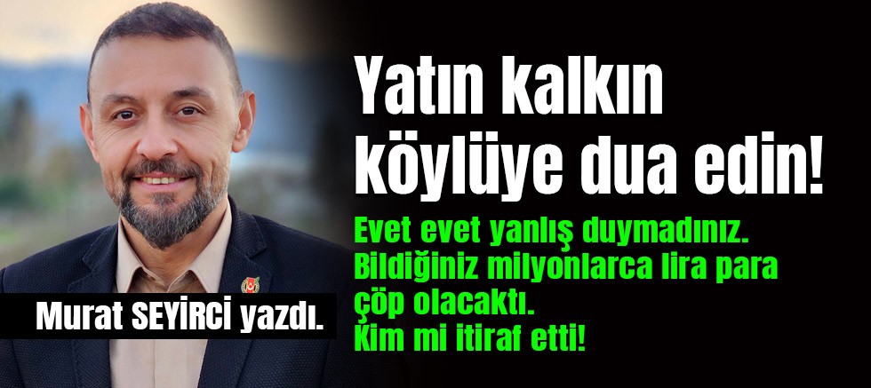 Gazeteci Murat Seyirci Korkuteli OSB ile ilgili alınan kararı ele aldı.