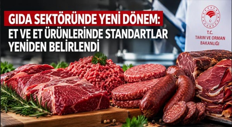 Gıda Sektöründe Yeni Dönem: Et ve Et Ürünlerinde Standartlar Yeniden Belirlendi