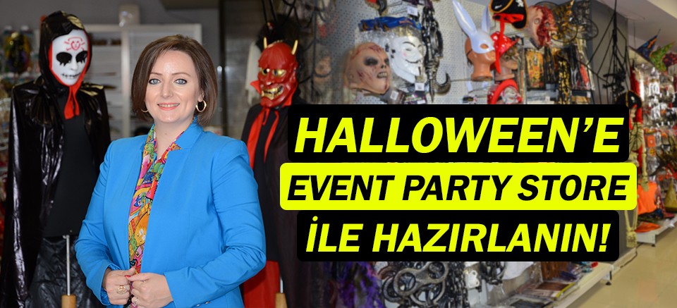 Halloween'e Event Party Store ile hazırlanın!