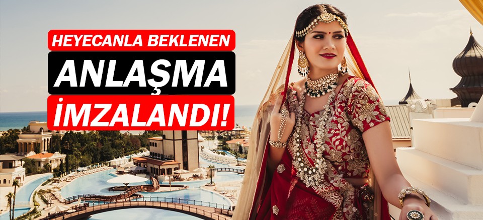 Hint düğünlerinin kalbi Antalya'da atacak!