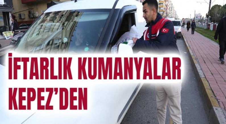 İftarlık kumanyalar Kepez’den