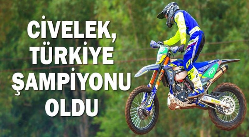 İshak Civelek Türkiye Şampiyonu oldu!