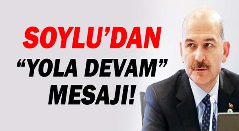 İstifası kabul edilmeyen Süleyman Soylu'dan ilk açıklama!