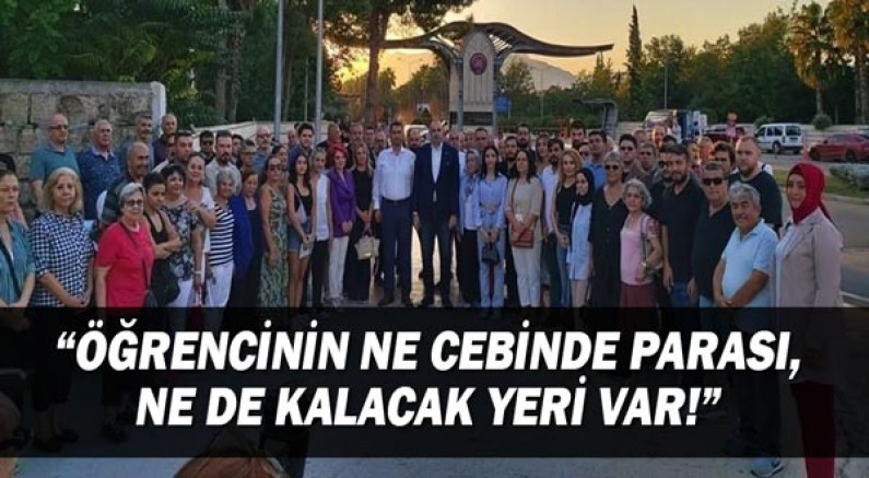 İYİ Parti Antalya Milletvekili Kaya:Öğrencinin Ne Cebinde Parası, Ne De Kalacak Yeri Var