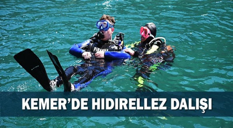 Kemer’de Hıdırellez Dalışı!