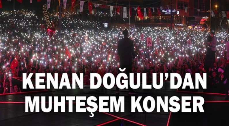 Kenan Doğulu’dan muhteşem konser