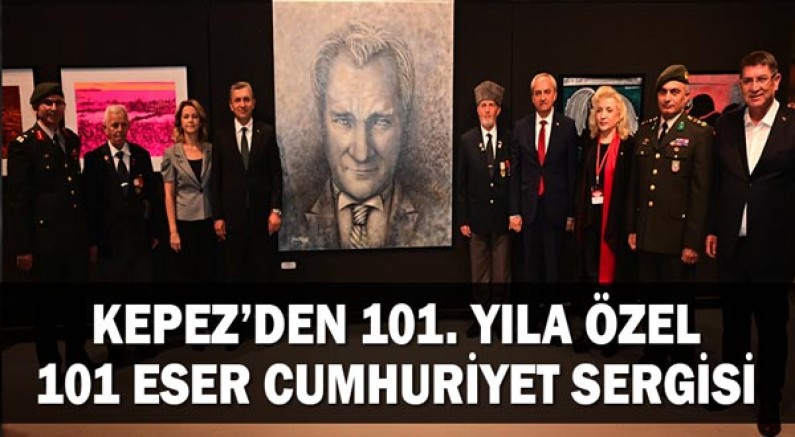 Kepez’den 101. Yıla Özel 101 Eser Cumhuriyet Sergisi