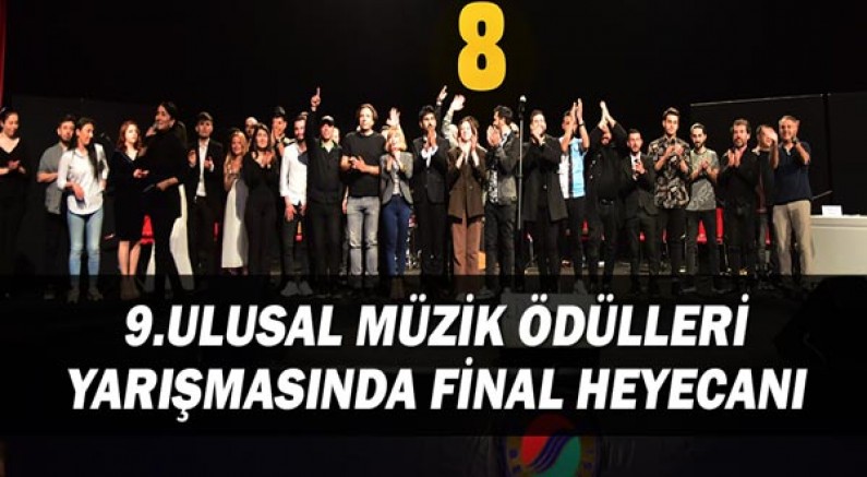 Kepez’in 9.Ulusal Müzik Ödülleri Yarışmasında final heyecanı