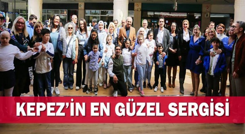 Kepez’in en güzel sergisi