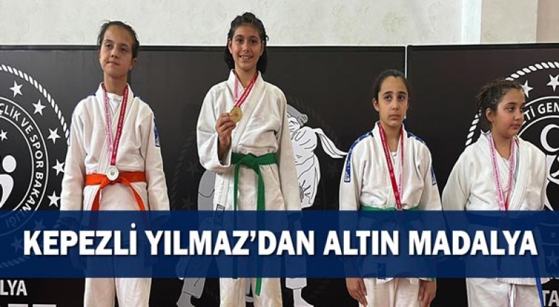 Kepezli Yılmaz’dan altın madalya