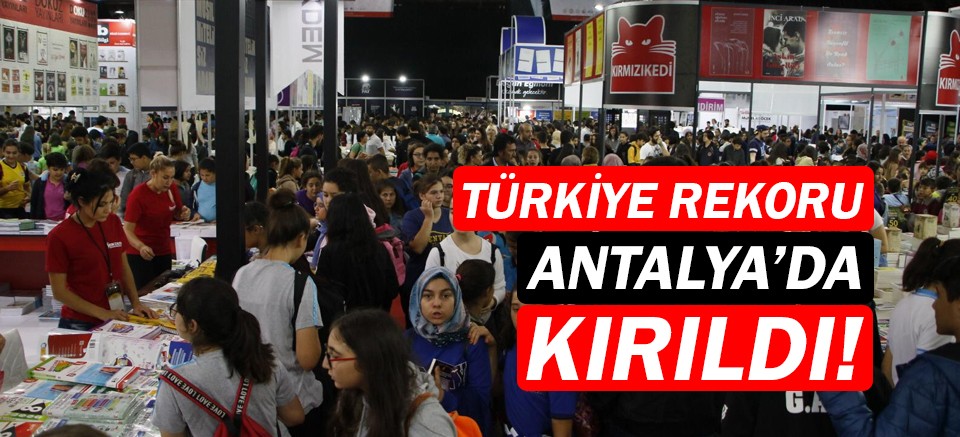 Kitap Fuarı’nda Türkiye rekoru kırıldı!