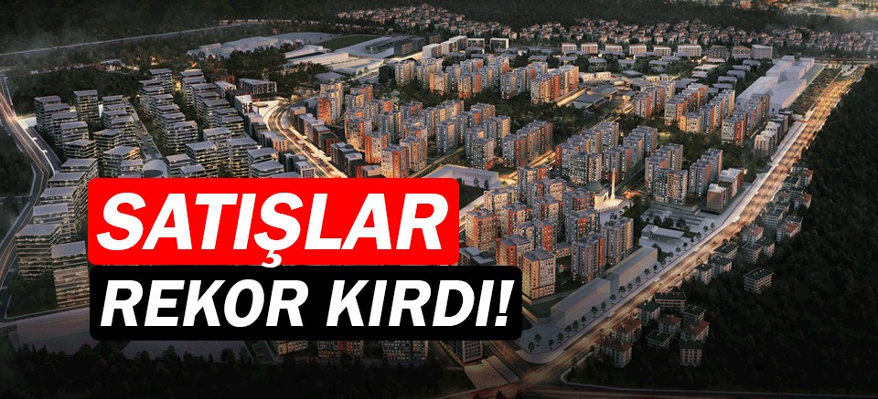 Konut satışında aylık bazda tarihi rekor kırıldı!