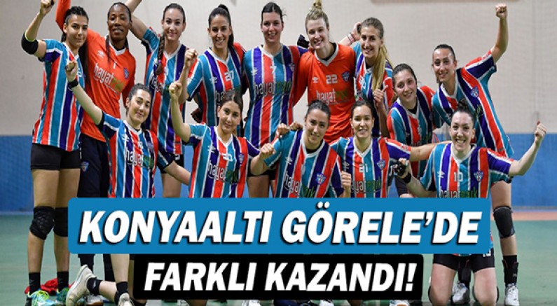 Konyaaltı Görele’de farklı kazandı!